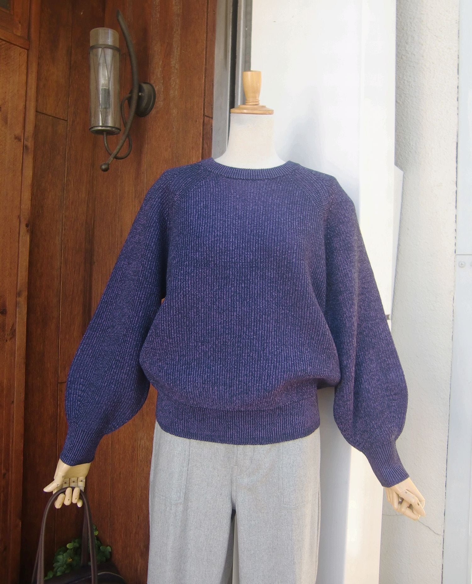 lelill（レリル）：ドライプレーティング畦プルオーバー | Blanco