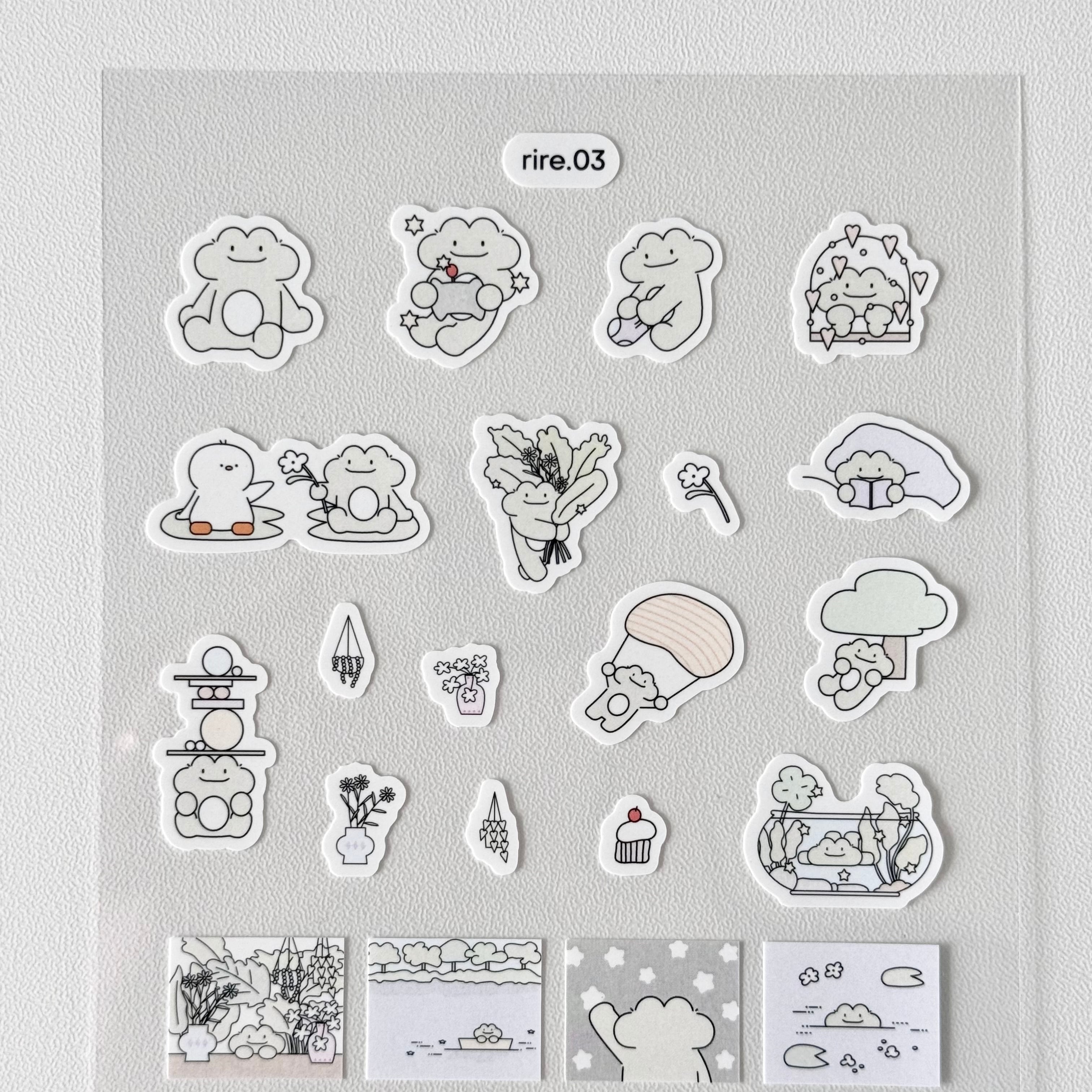 ★新作予約 papeterie.atelier 〔rire 03〕