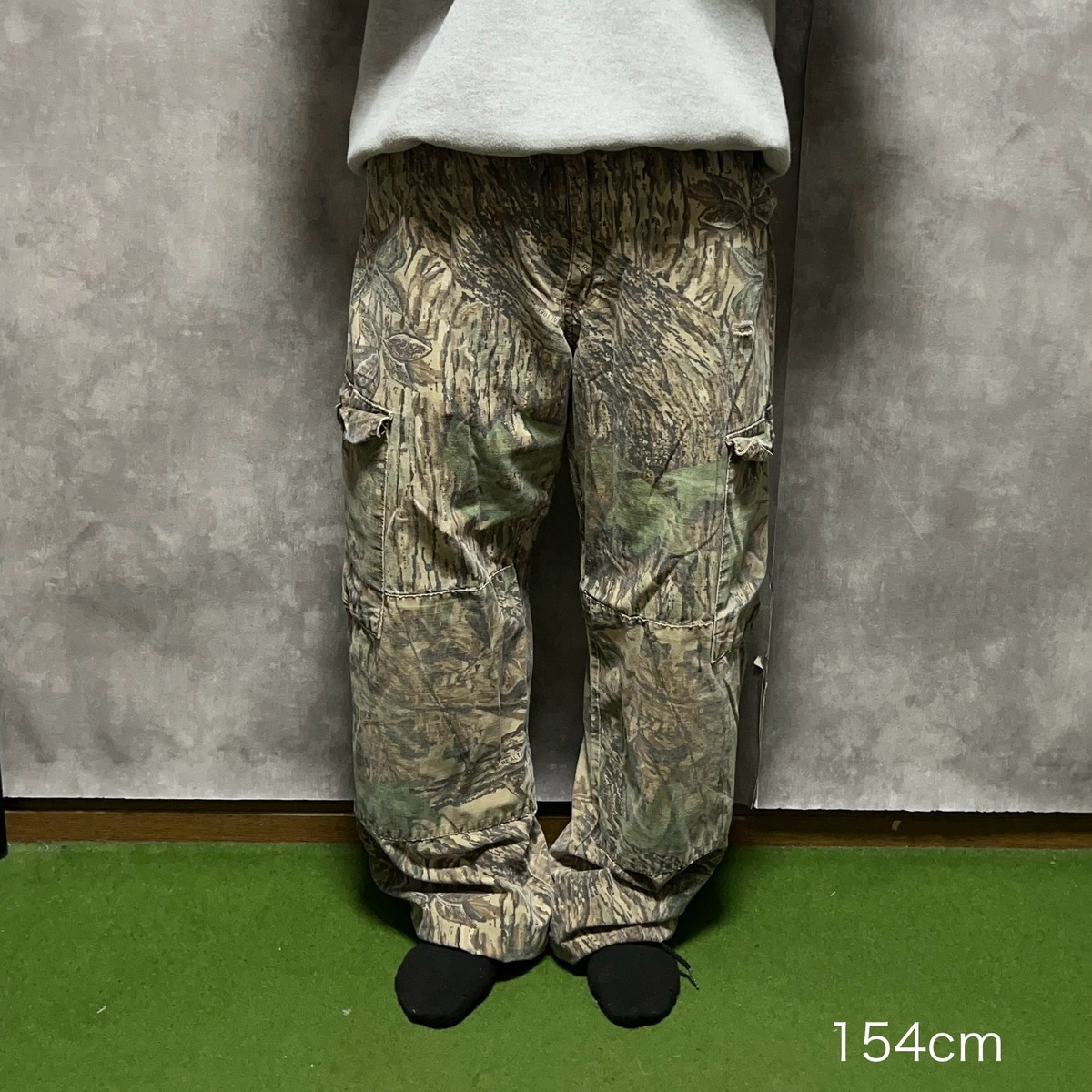 W32×L30】Wallo リアルツリーカモパンツ 裾ドローコード付き | 古着屋 