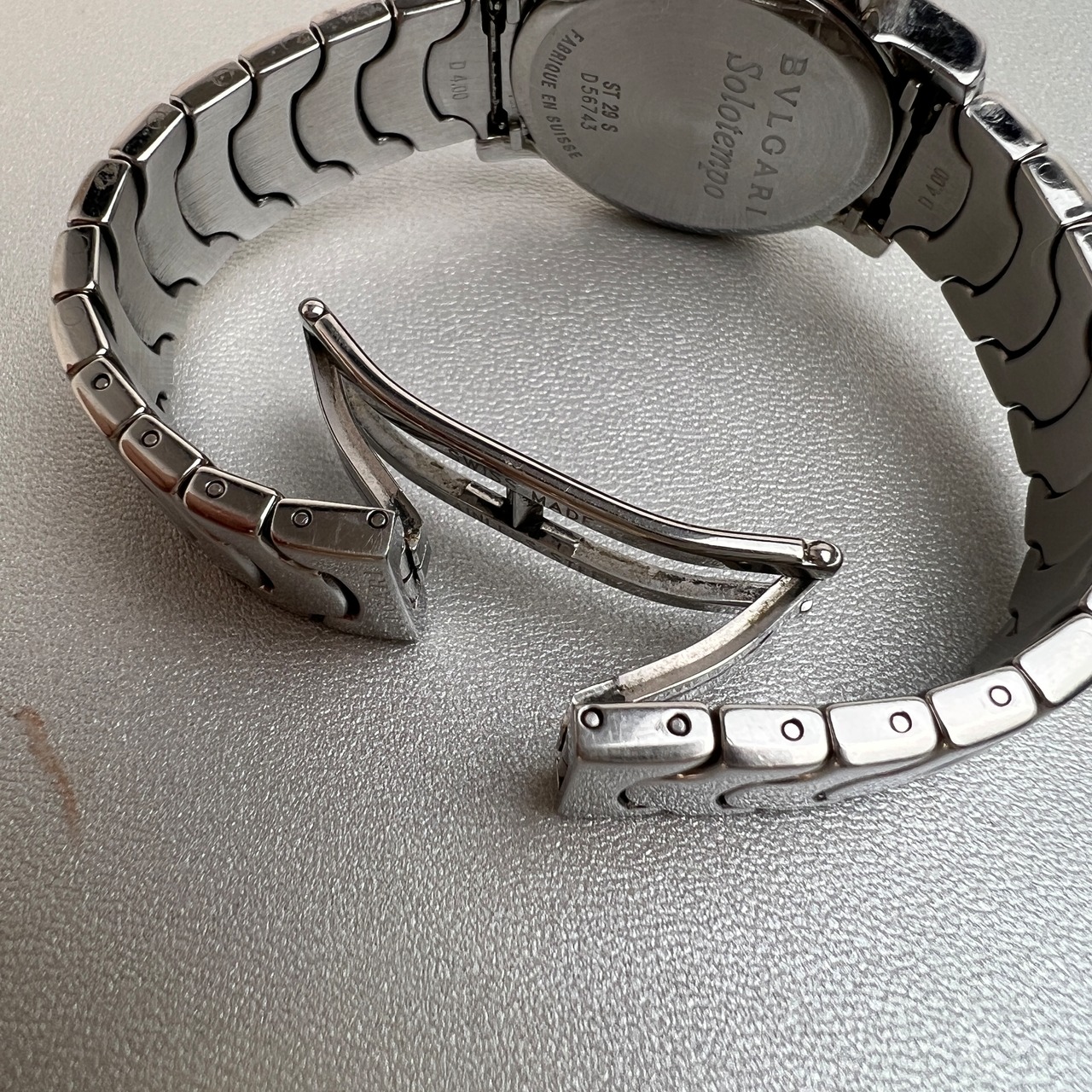 【最終処分SALE】BVLGARI ブルガリソロテンポ  時計 シルバー A-9139