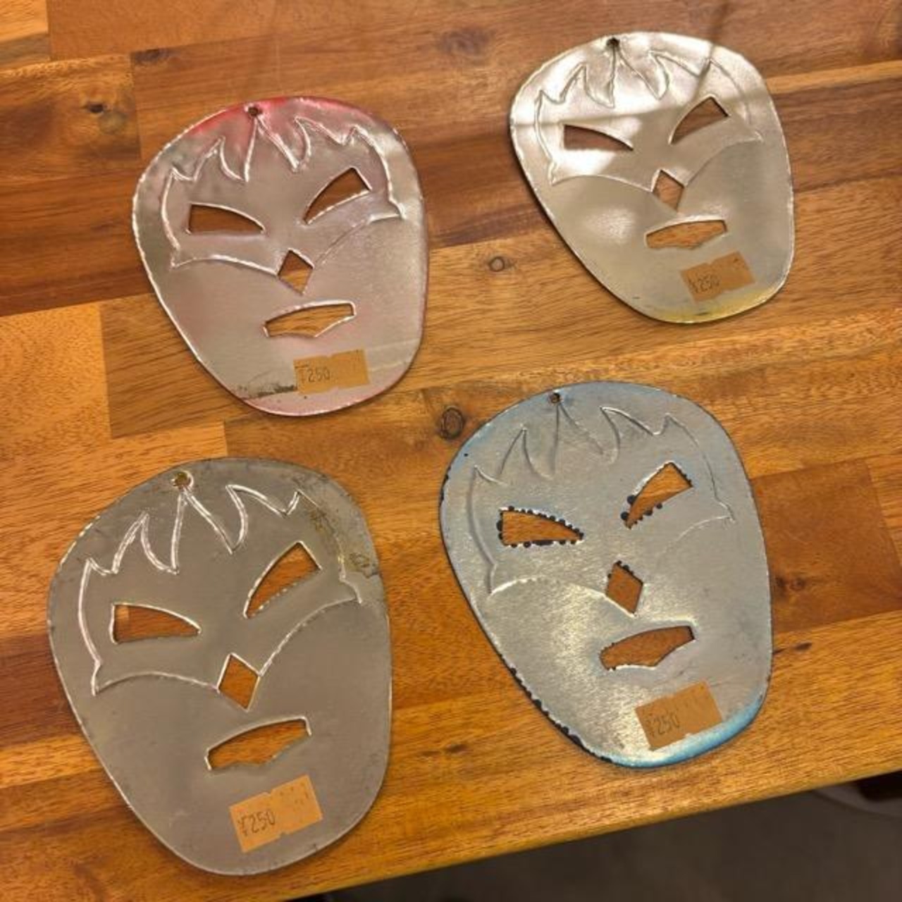 Mexican Lucha Libre Decoration Plate (7 colors) - Perfect for wrestling masks.　ルチャリブレ