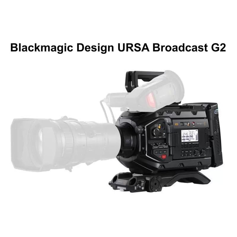 Blackmagic URSA Broadcast G2 放送用カメラ Vol.169 URSA Broadcast G2レビュー。価格と機能が魅力の放送用