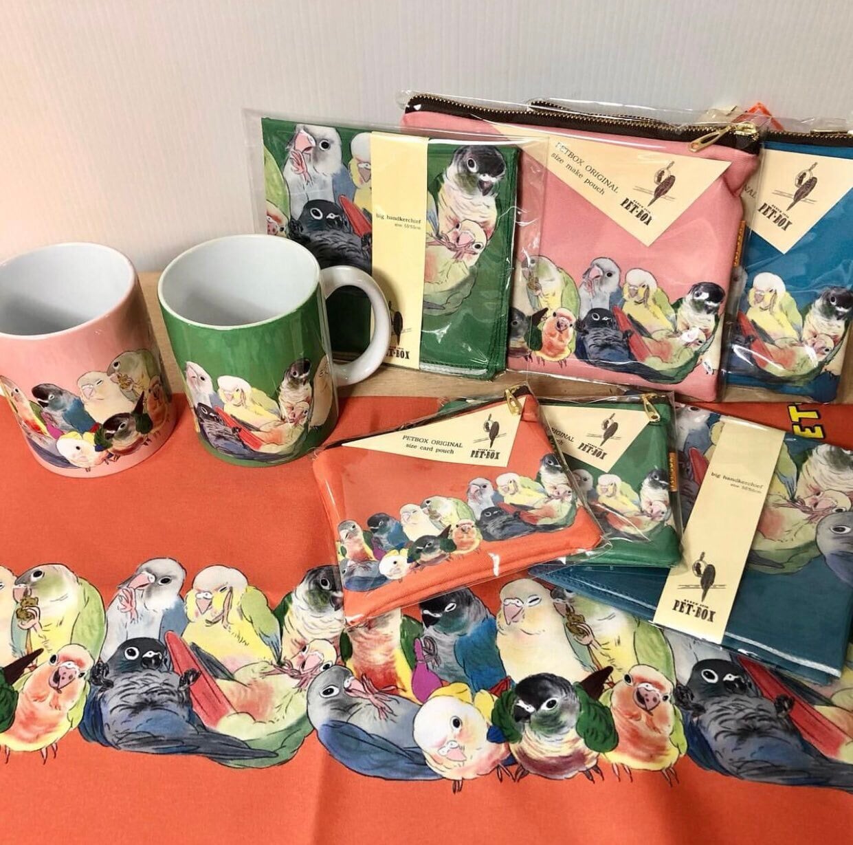 ウロコインコだらけ マグ | petbox1976