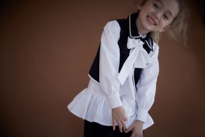 Ribbon vest         L/ XL size  受注生産　オーダーから2週間〜3ヶ月以内