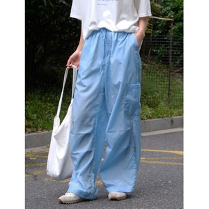 Loose casual nylon pants＊S-486