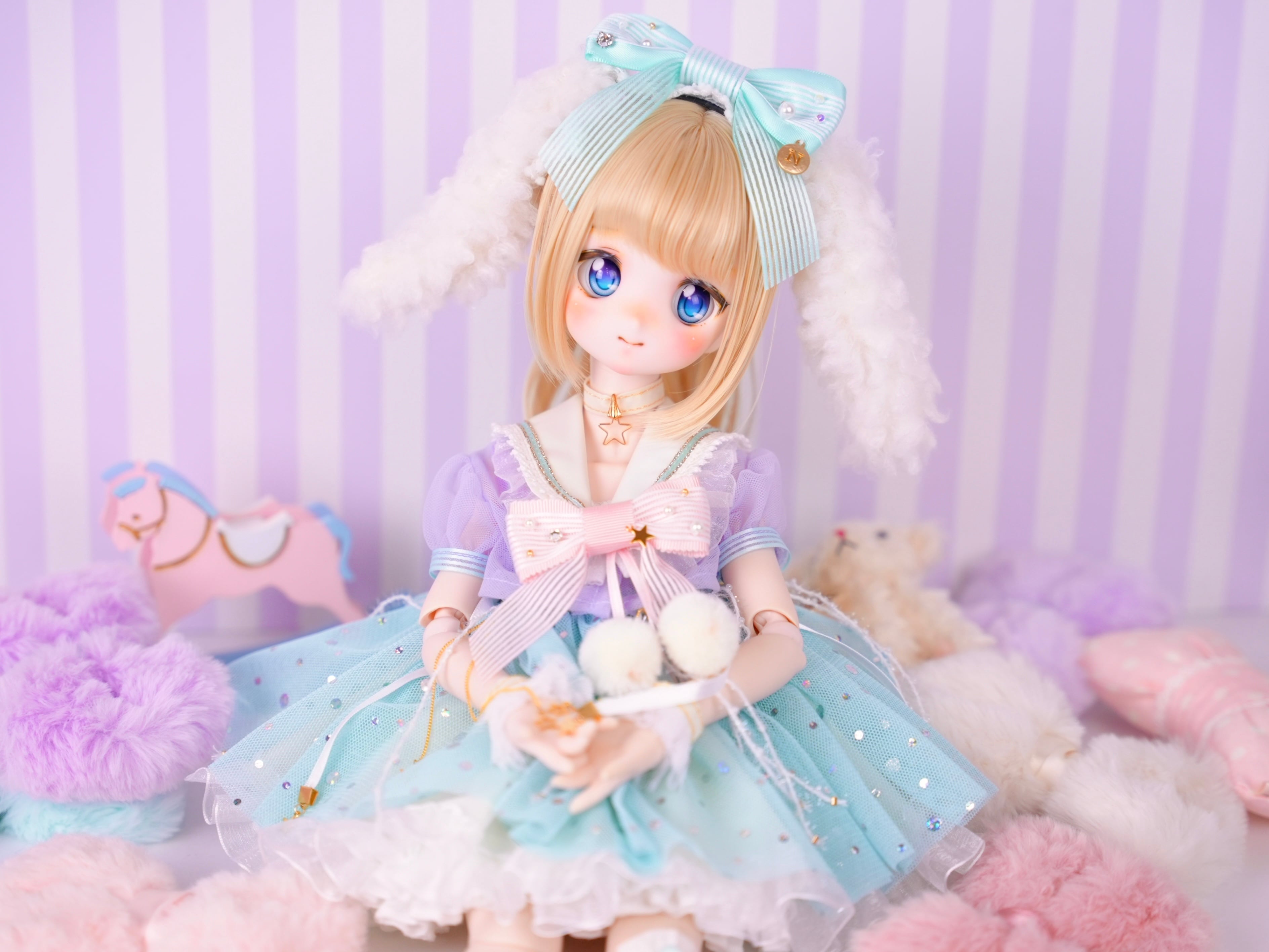 MDD / kumako対応OF【きらきら星のゆめドレス】MDD / kumako Outfit