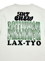 LAX-TYO  L/S T WHT