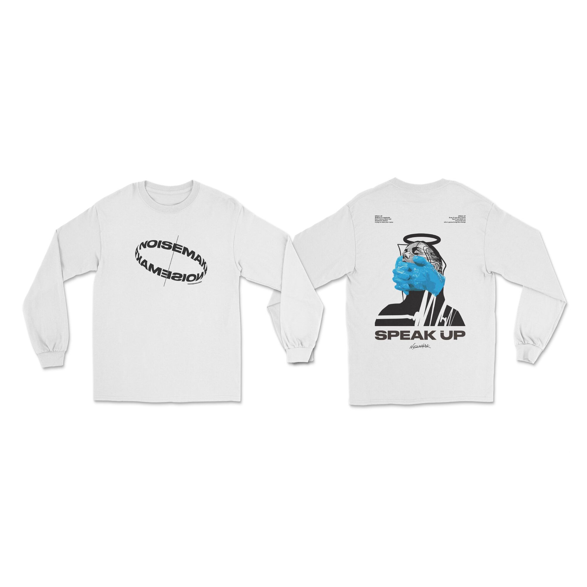 SPEAK UP LONG SLEEVE / WHITE NOISEMAKER OFFICIAL ONLINE SHOP