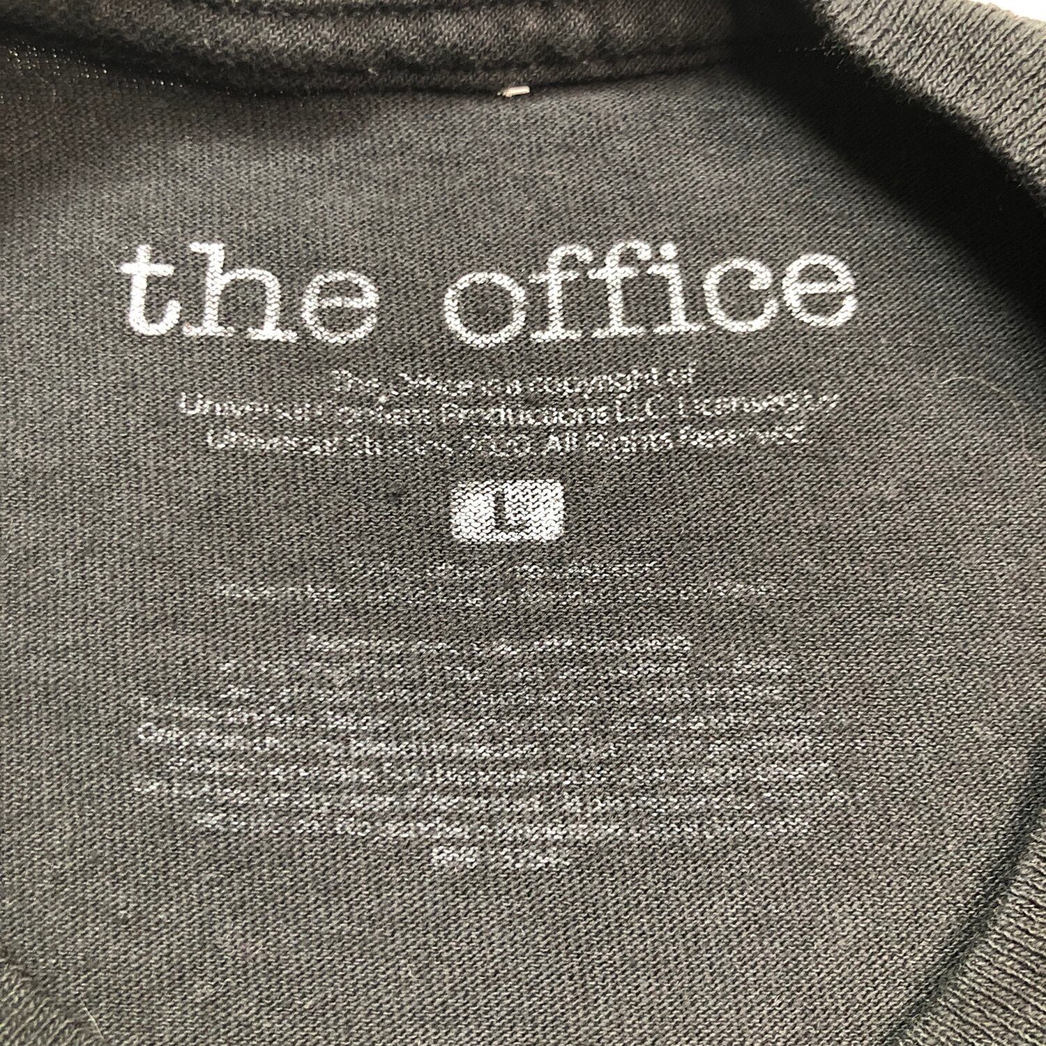 USA【アメリカ❗️】TシャツThe Office FALSEフォトプリント