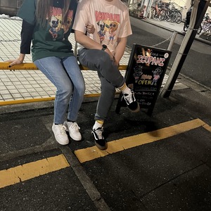 【ICUPANI】オリジナルデザイン　キッズドッグTシャツ　ホワイト