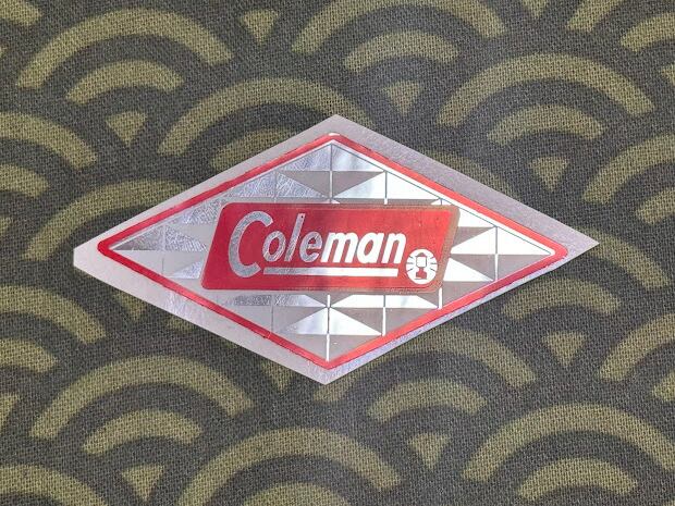 カナダ・コールマン ダイヤロゴ ステッカー ジャグ用 Coleman