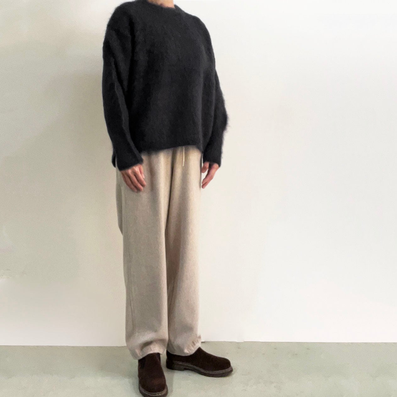 COMM.ARCH. コム・アーチ レディースニット HAND FRAMED MOHAIR P/O モヘア プルオーバーニット