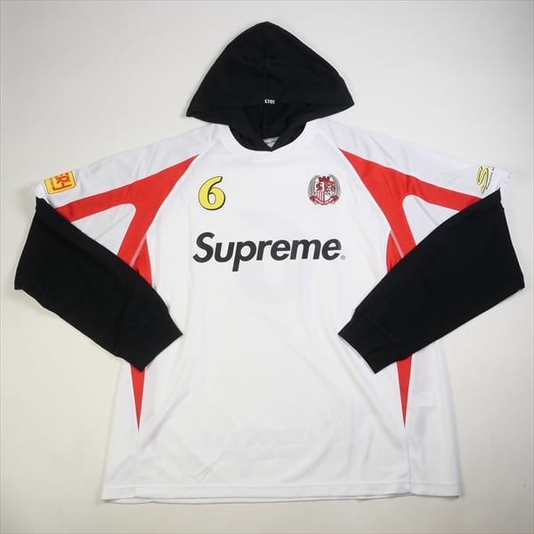 Supreme Hooded Soccer Jersey / XL