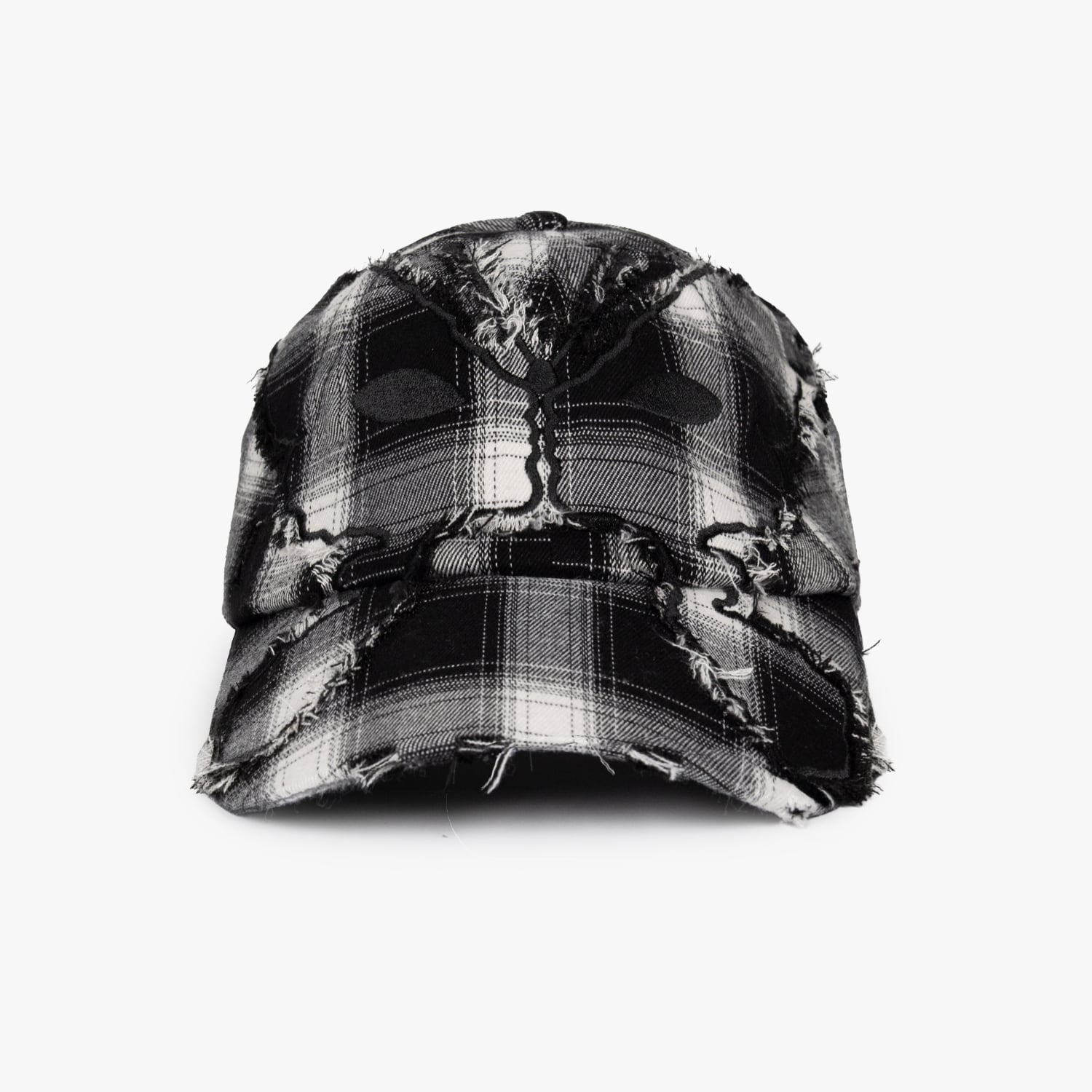 P.A.M. / PERKS AND MINI 25AW CHECK ALIEN BUTTERFLY KISS BASEBALL CAP (CHECK)