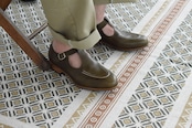 T-strap Mocha shoes - PHILIP - サイズ(27.0cm)