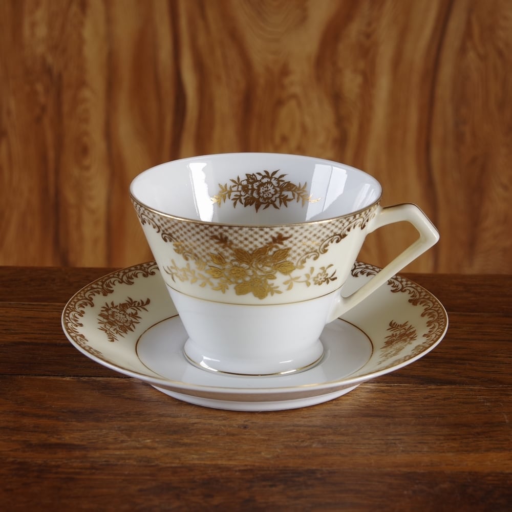 ノリタケ　金彩　葡萄　noritake カップ　ソーサー　ケーキ皿　セット