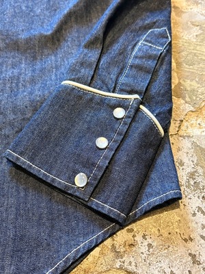 UNIVERD72 / DENIM WESTERN SHIRT / デニムシャツ / ウエスタンシャツ / 41290