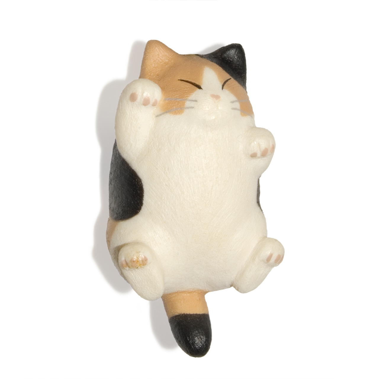 ペットラバーズ 猫どん でぶ猫 三毛 ビーズ ストラップ N-2301