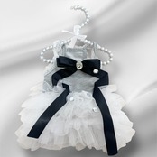 Noir Ribbon Princess Dress