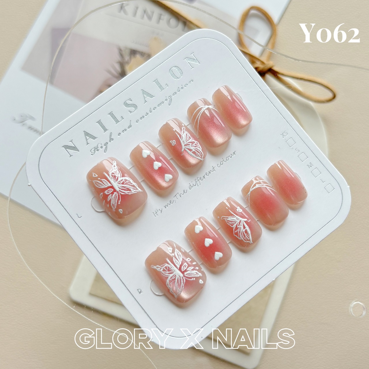 Y062 ネイルチップ サイズXS/S/M