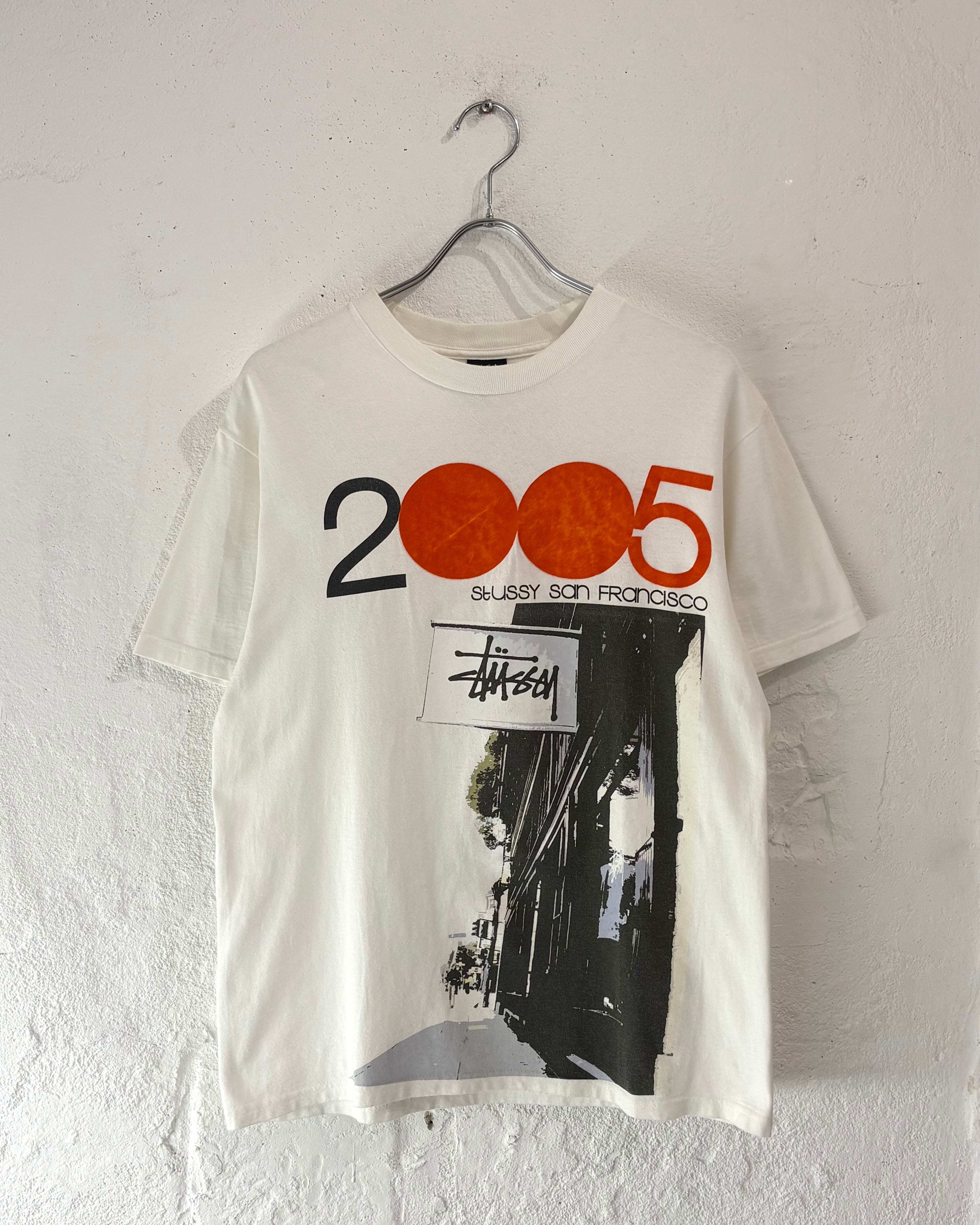 00s STUSSY "San Francisco" Print Tee