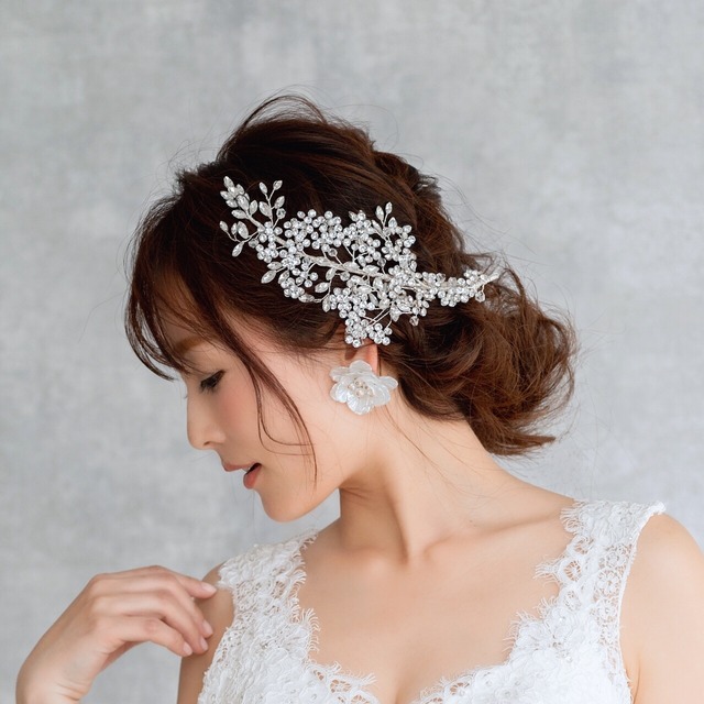 bridal flower ブライダルヘッドドレス