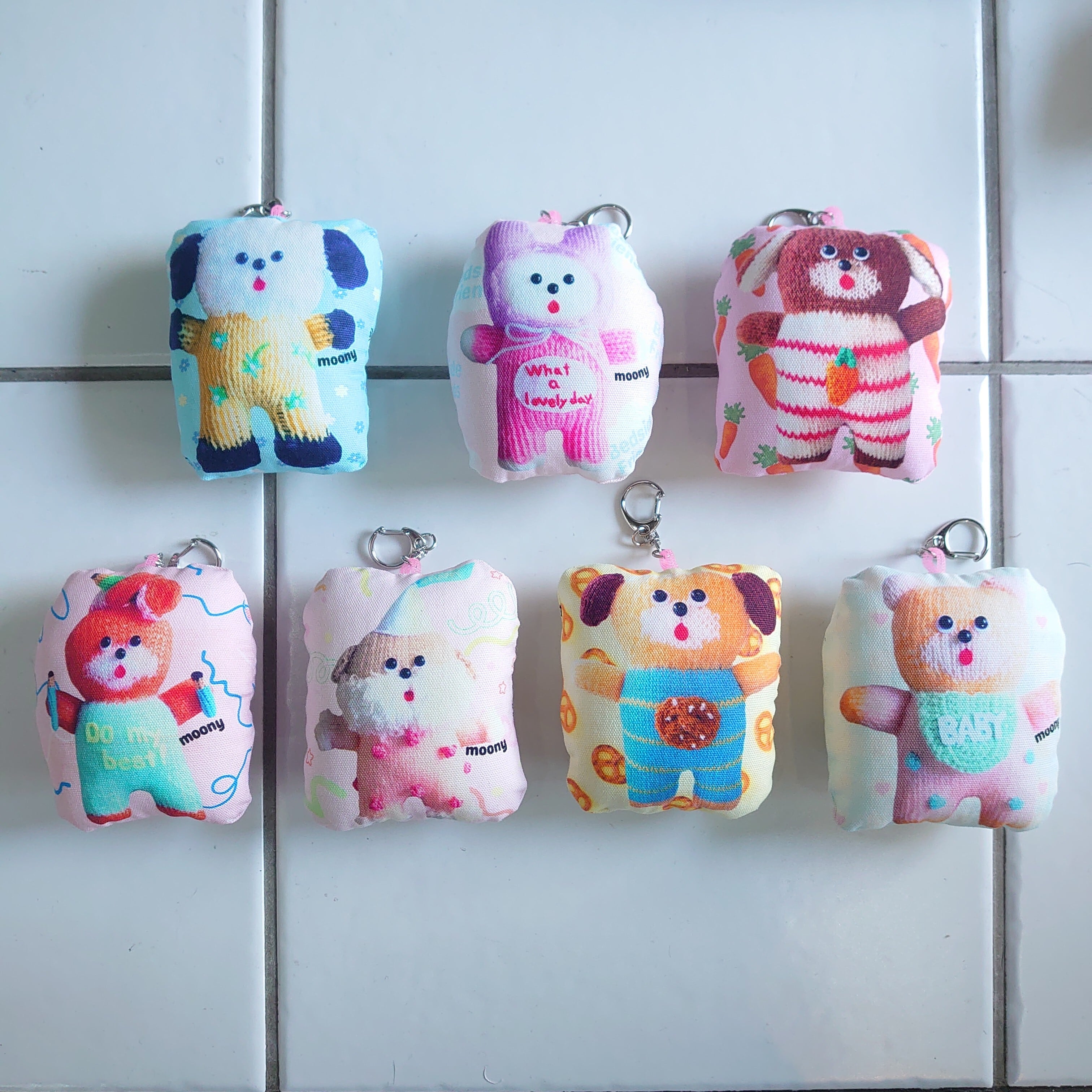 あみぐるみたちのクッションキーホルダー その4 | nancawashop