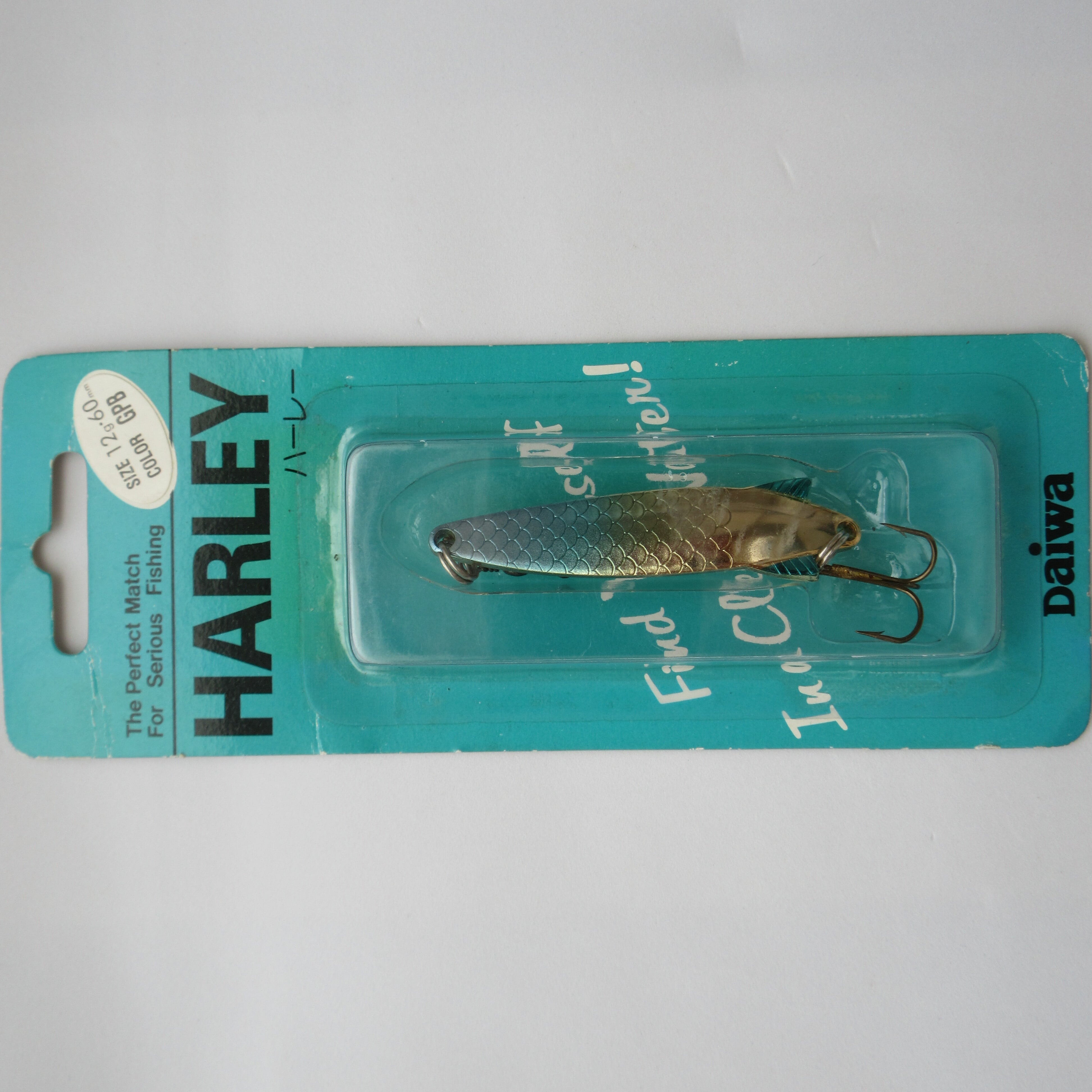 12g/60mm OLD ダイワ ハーレー Daiwa HARLEY COLOR/GPB トラウト バス