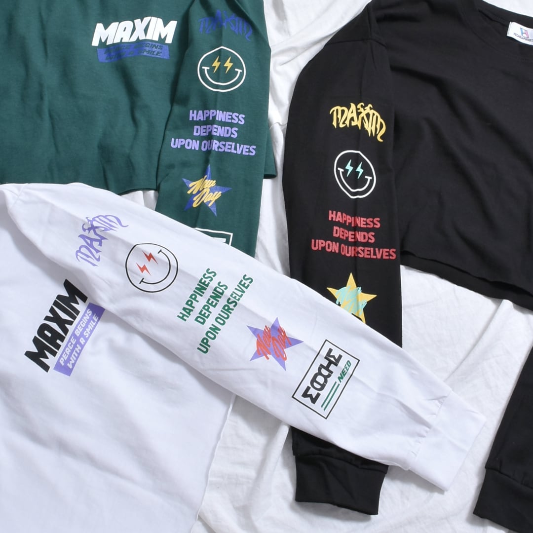 no e mosen* 短丈ロンt no e mosen*短丈 t-shirt クロス パンク系 - メルカリ