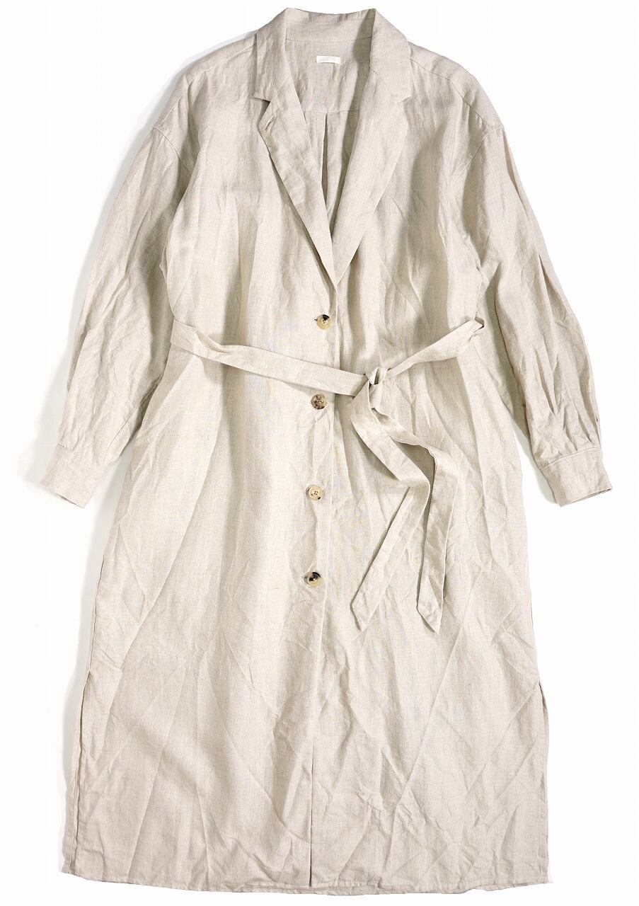 Linen Long Shirt Coat