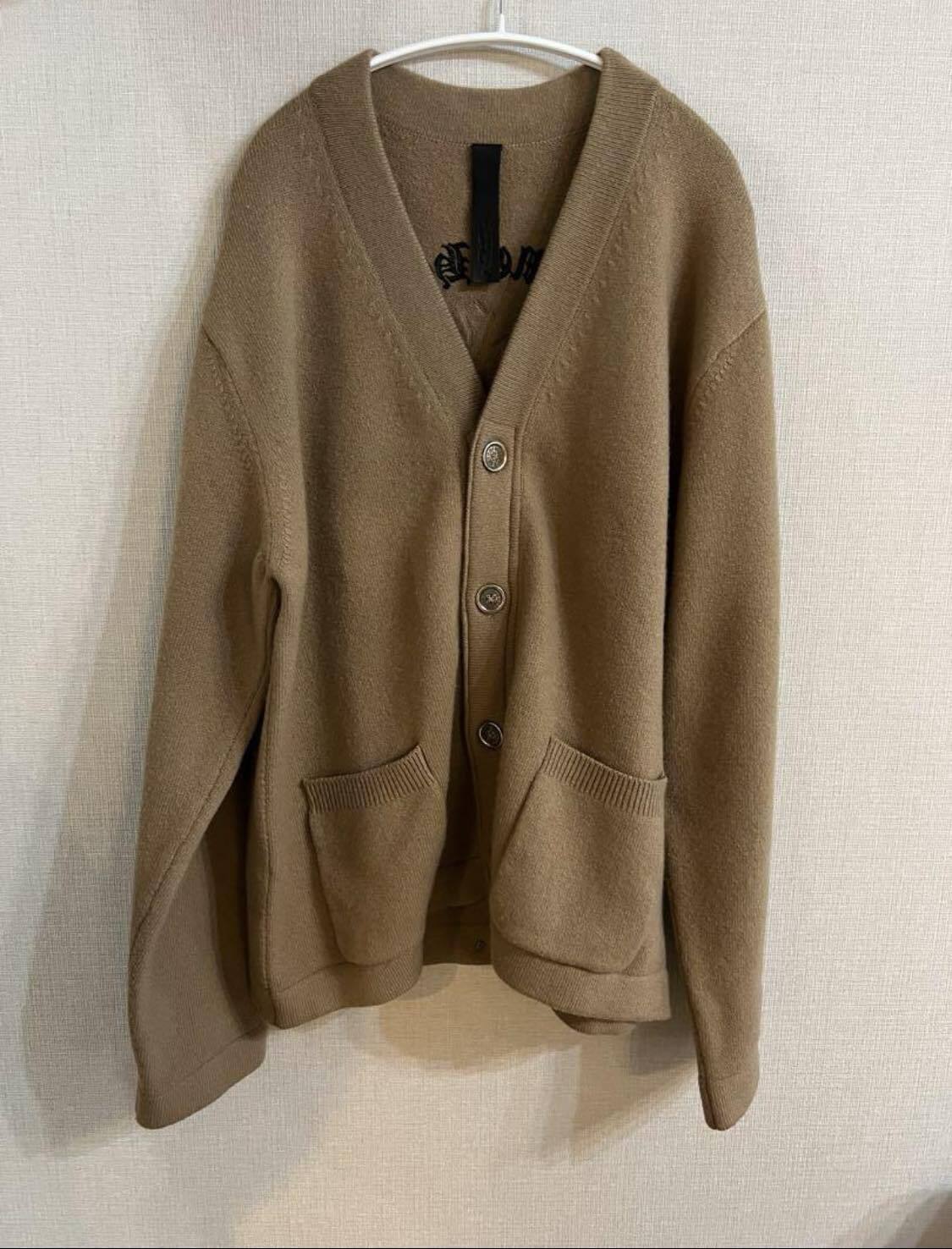 CHROME HEARTS クロムハーツ ブラウン カーディガン