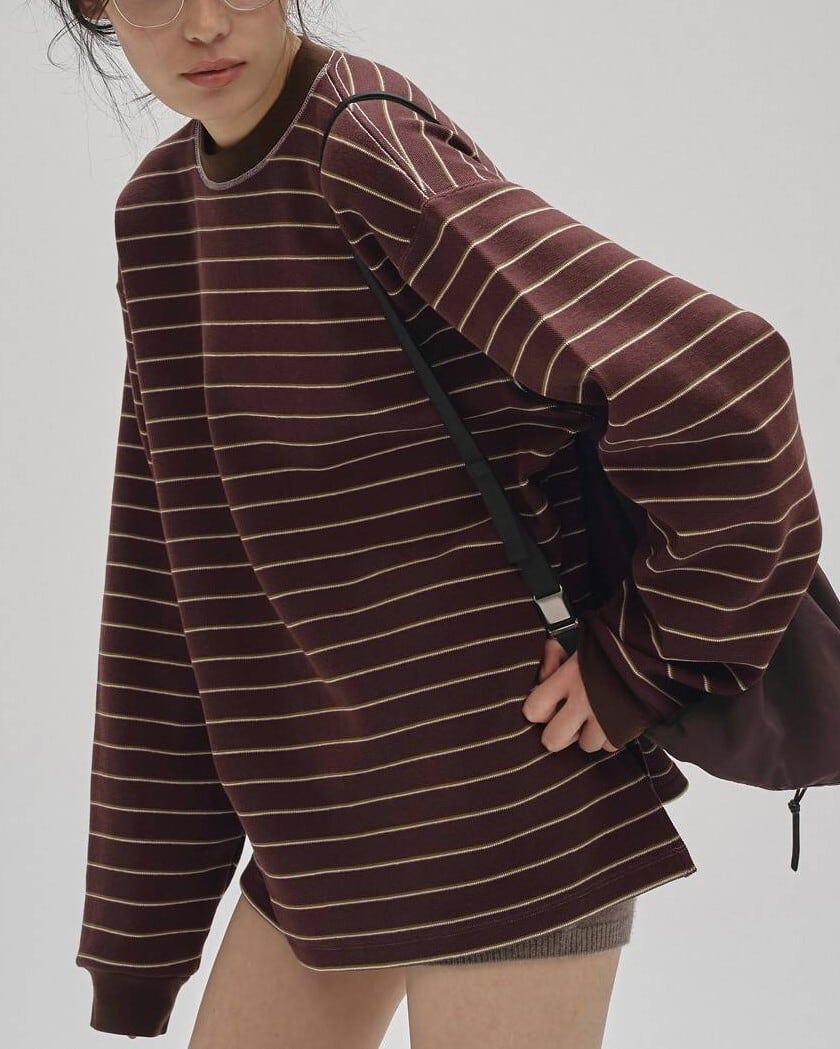TODAYFUL(トゥデイフル) Border Long T-shirts | サウスオレンジ