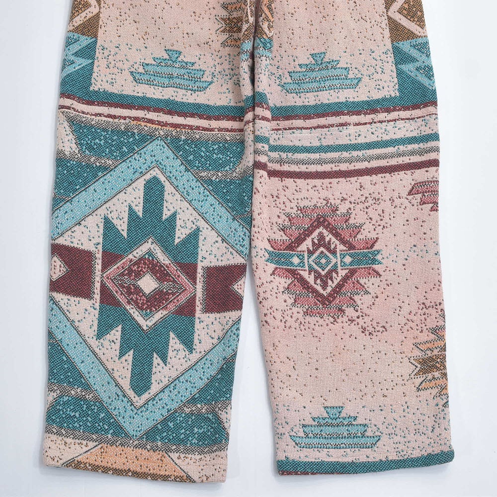 Remake リメイク ルーズシルエット ジャガード ネイティブ柄 デザイン