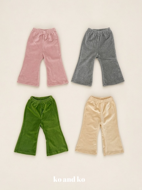 ko and ko［取寄］gorgi bootscut pants 26winter