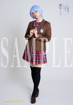 [A]【S.I.P.H THEATER限定】『この碧巨の世界に少しの魔法をかけて』プロマイド 5枚セット[A]〈空チーム 伊織 花奈役：そよん〉