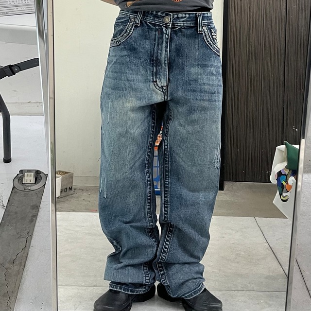 USED デニムパンツ w38