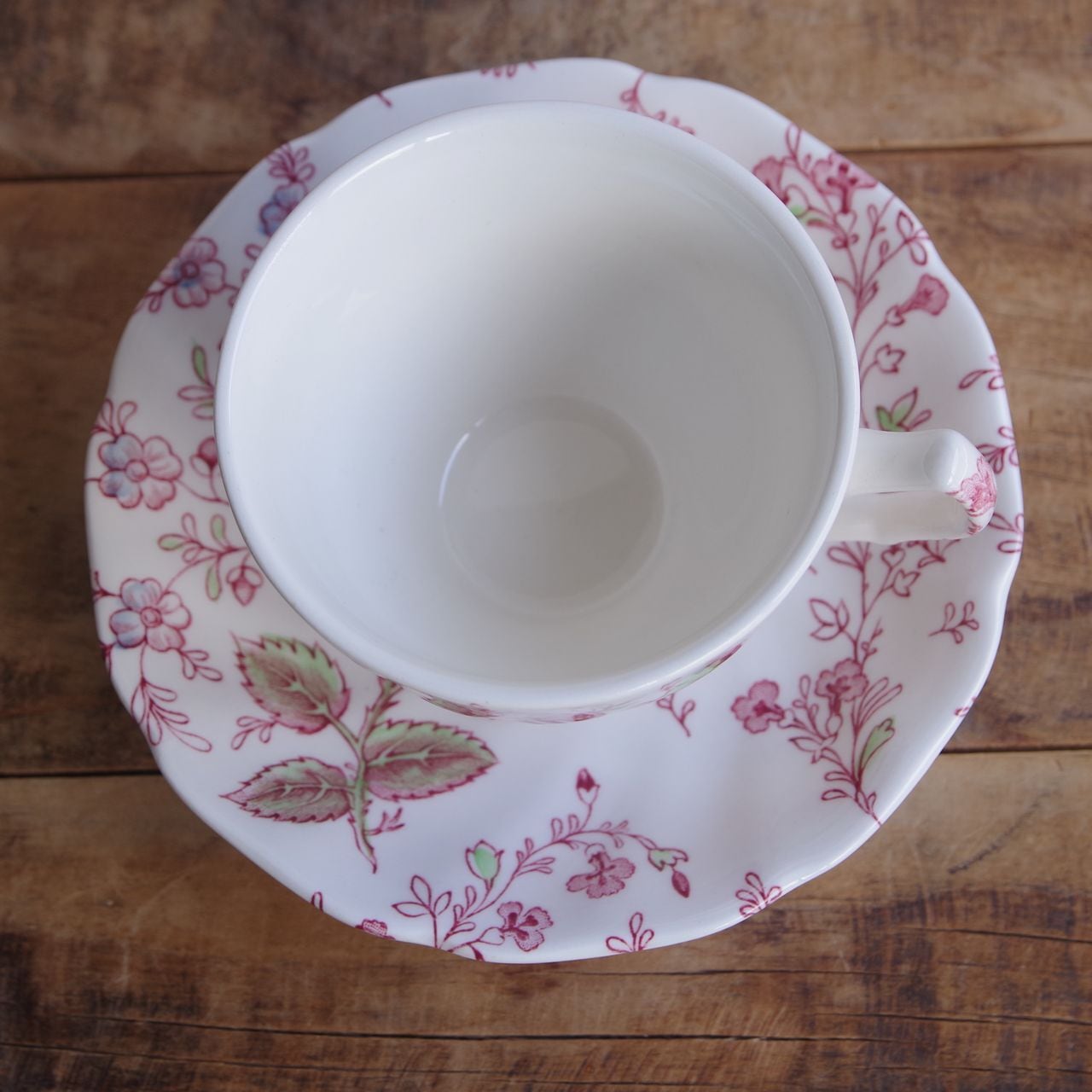 ジョンソンブラザーズ ローズチンツ ティーカップ&ソーサー