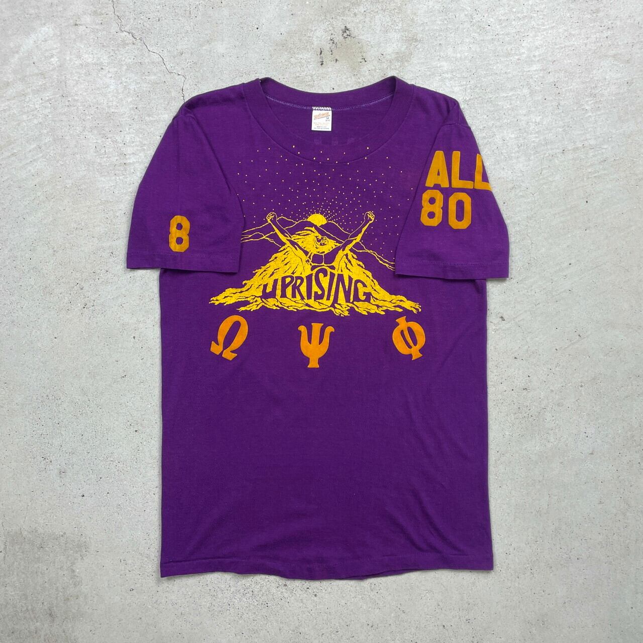 80年代 USA製 UPRISING ボブ・マーリー ウィーラーズ ツアーT レゲエT  