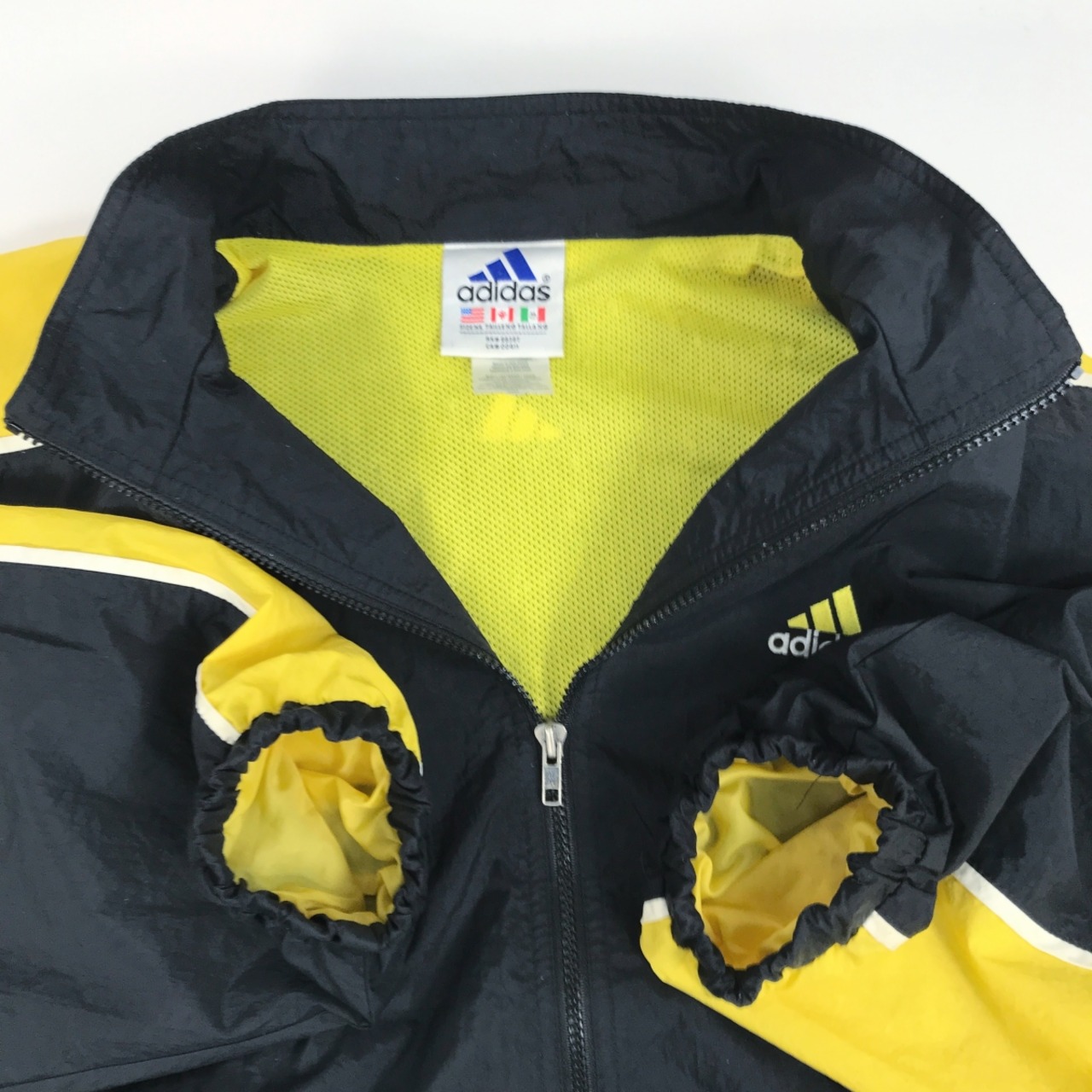 ADIDAS アディダス 80?90年代 万国旗タグ パフォーマンスロゴ ワン  