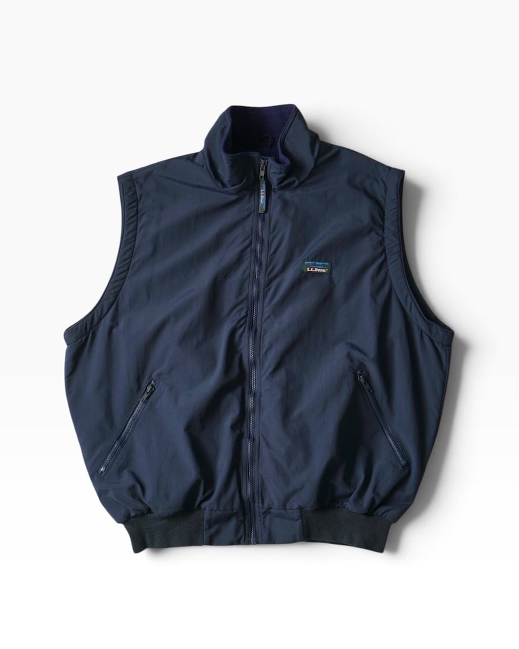 L.L.bean nylon fleece vest