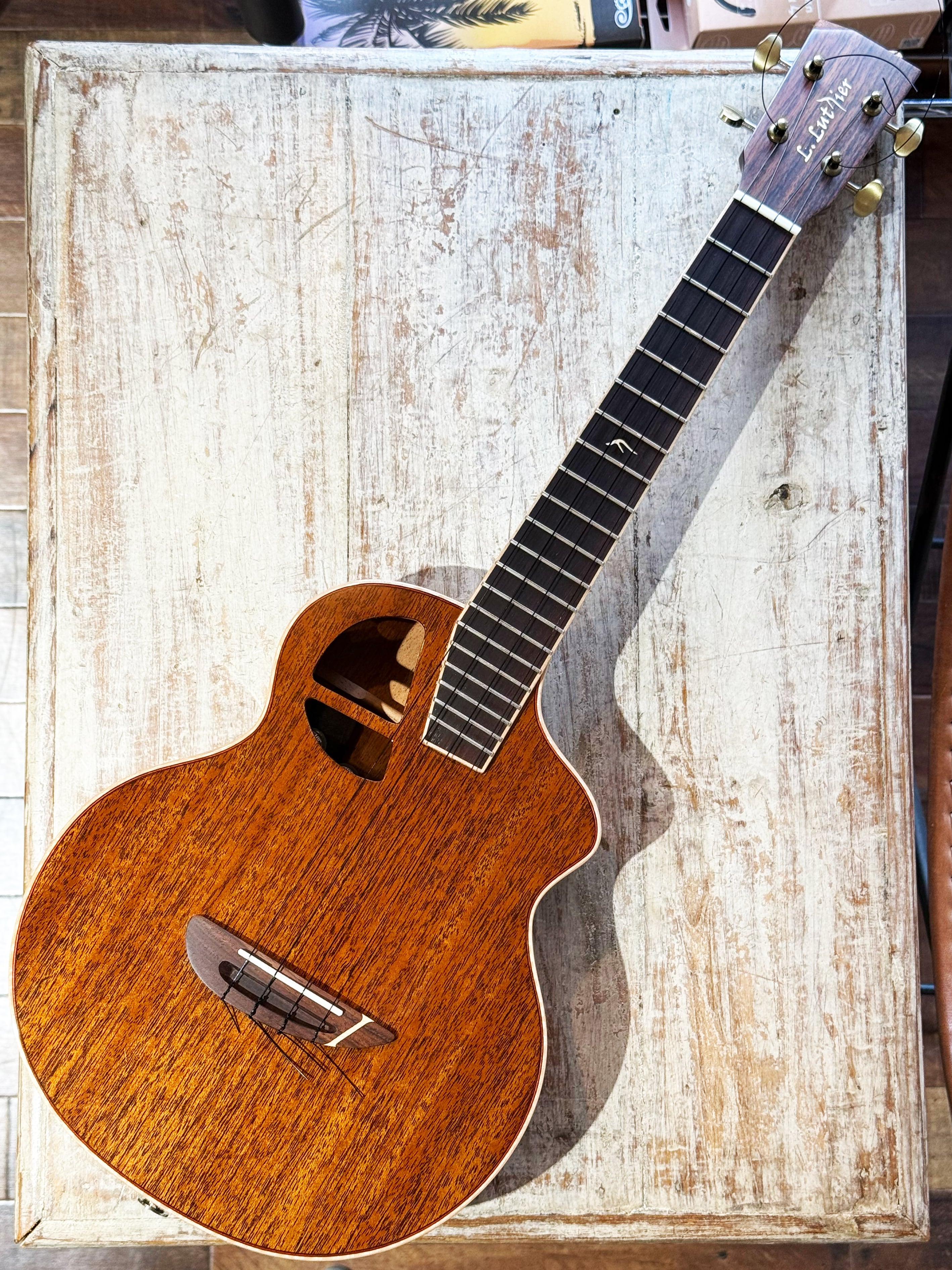 ユーズド】L.luthier Lルシアー ウクレレ Le Maho w/Pickup テナー