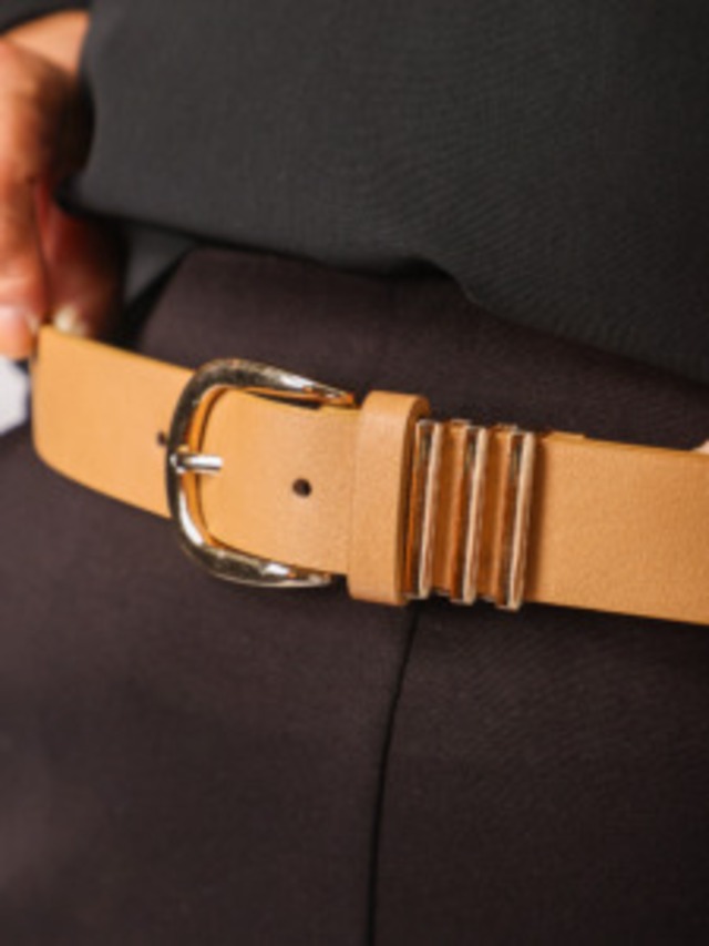 バックルゴールドベルト(インポート）