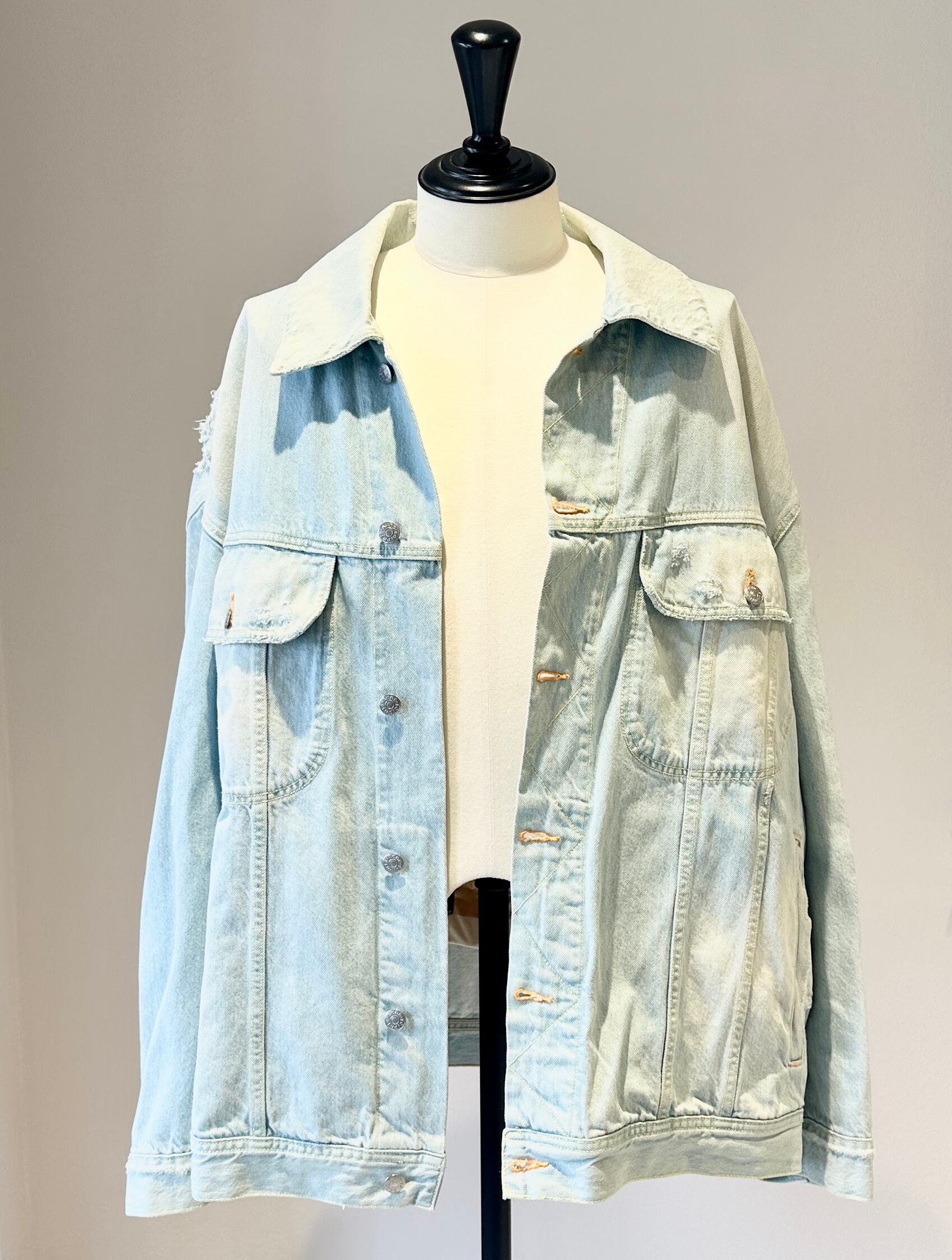 Acne Studios ライトブルー オーバーサイズ デニムジャケット S/M