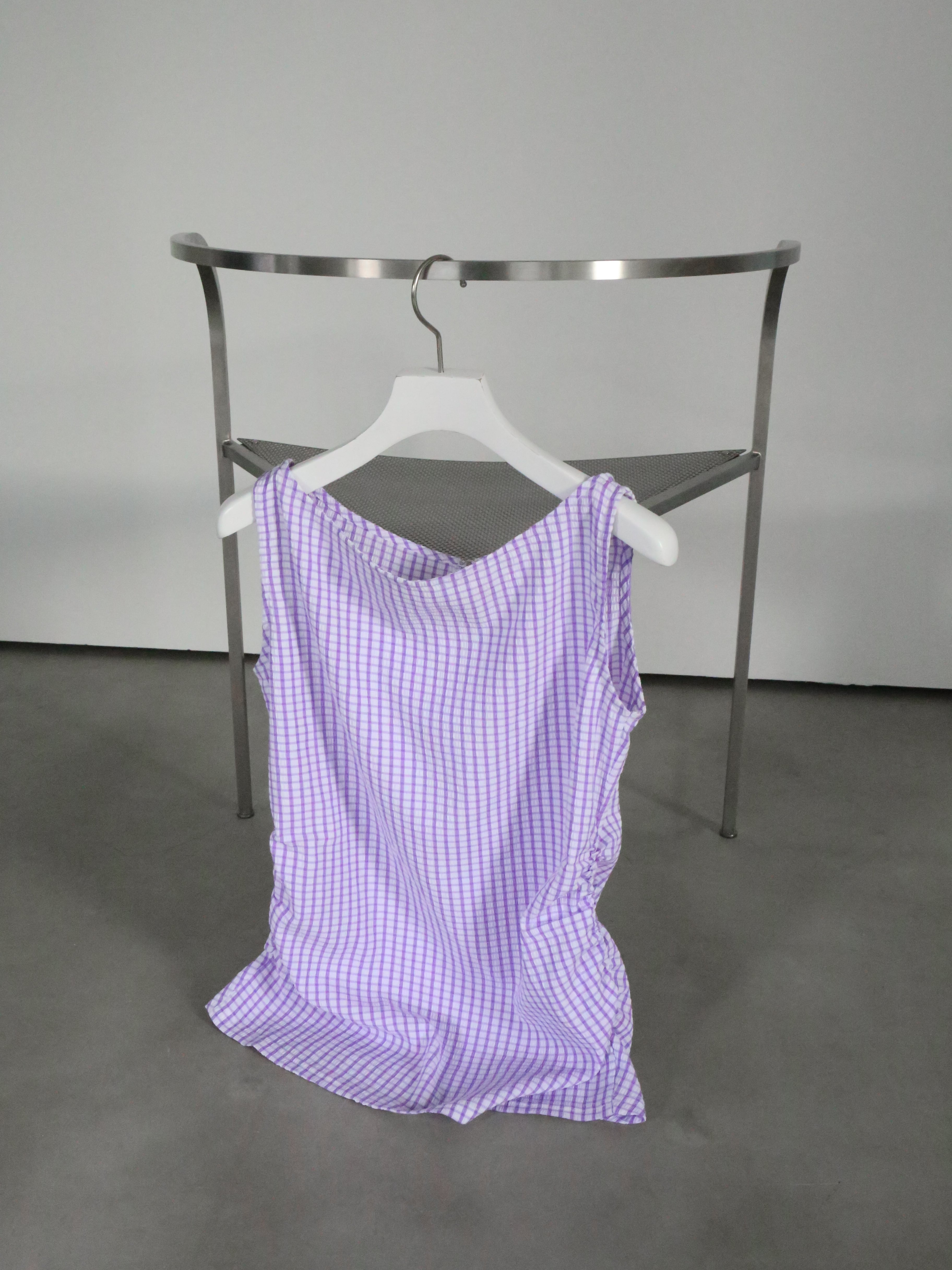 KATRIN TOKYO ボートネックチェックトップスM ピンク boat neck check tops | Katrin TOKYO
