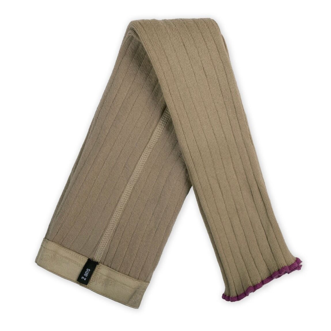 collegien⁄ Séverine - Ribbed Footless Tights | こどもふく &⁄warm