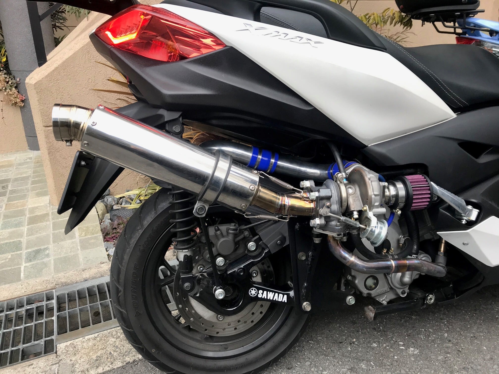 XMAX250　ターボ搭載　 X-MAX(SG42J) ターボチャージャーKIT　サワダサイクルオリジナル　エンジンチューン - 画像2