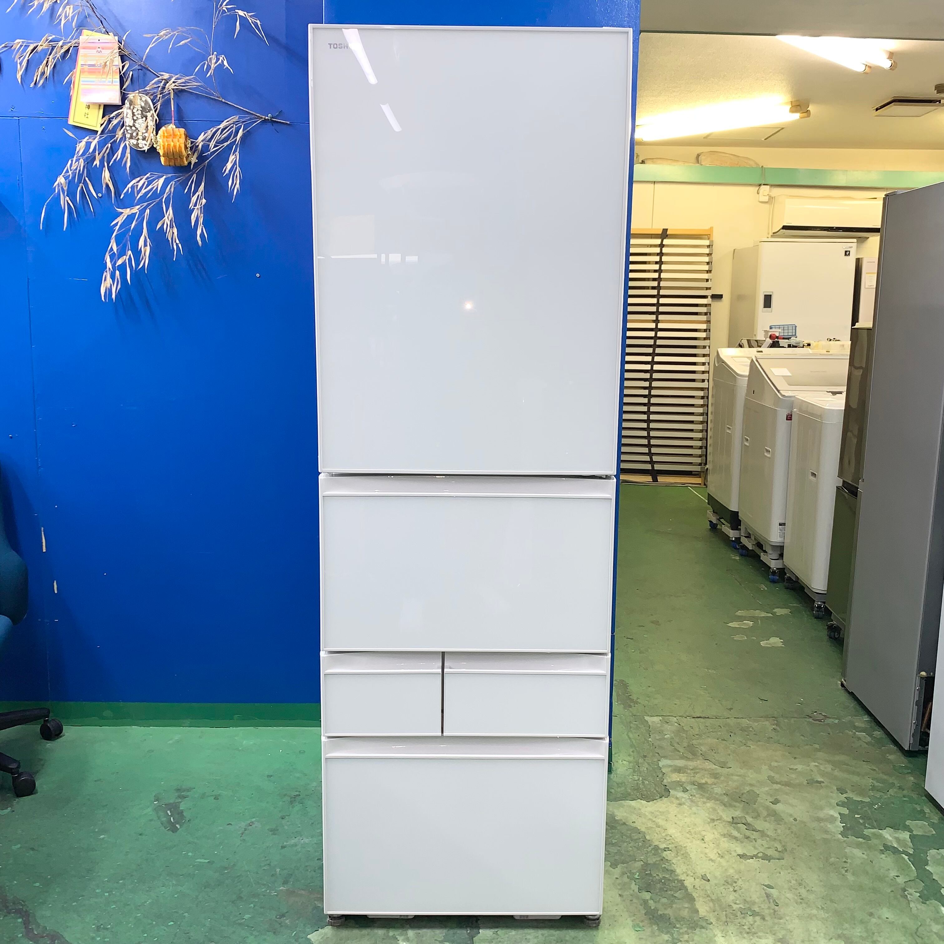◆HITACHI◆冷凍冷蔵庫　2018年375L自動製氷　大阪市近郊配送無料
