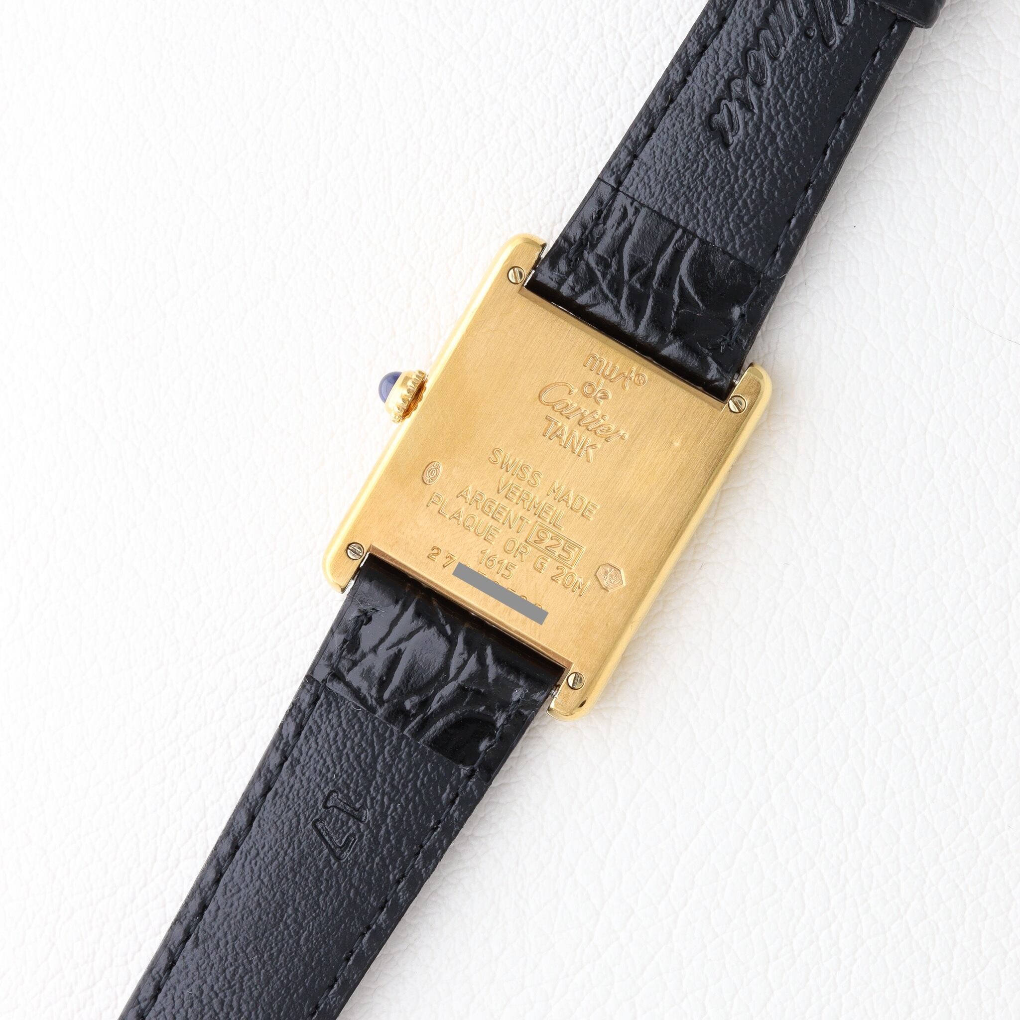 カルティエ マストタンク LM チャコールグレー文字盤 | Ante Official