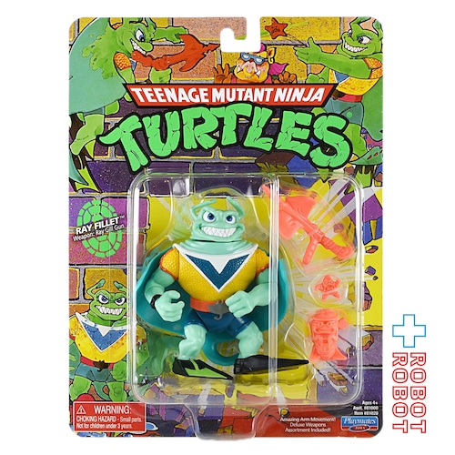 プレイメイツ タートルズ TMNT オリジナル・クラシック レイ・フィレット 4インチ ベーシックフィギュア 未開封