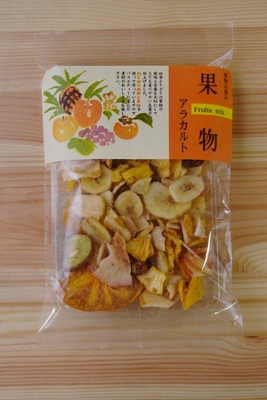 果物チップス(徳永製菓：広島)70g